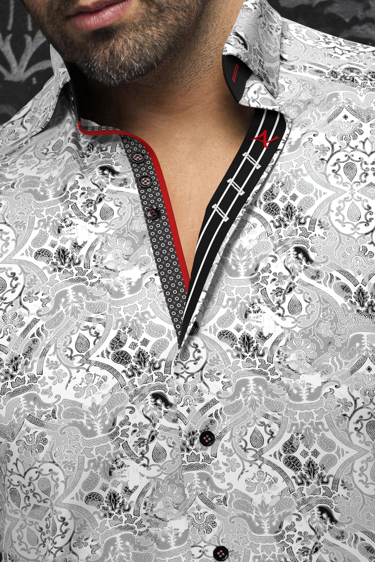 Chemise manches courtes pour homme par Au Noir | TACOMA(SS) Blanc | Machemise.ca, inventaire complet de la marque Au Noir