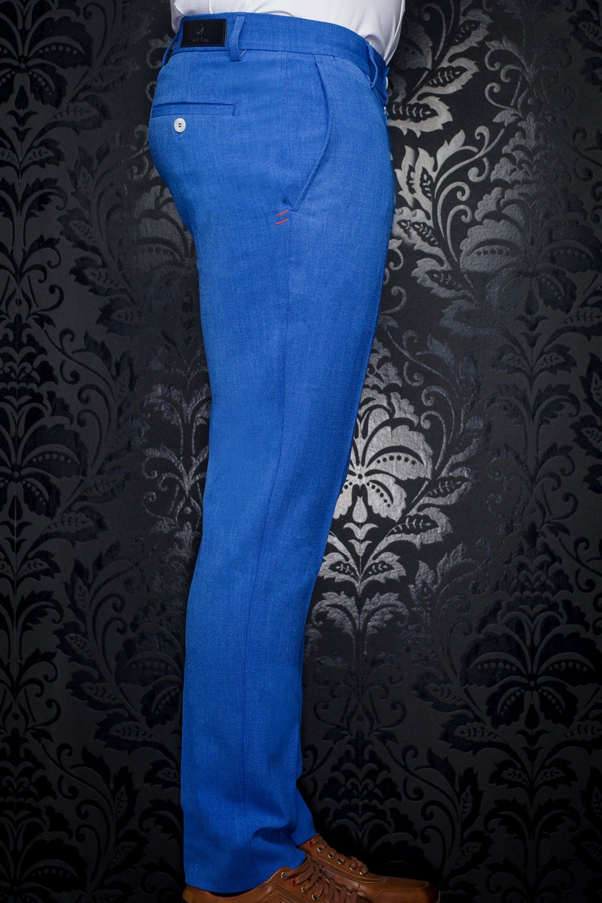 Pantalon pour homme par Au Noir | WESSON-LANCASTER Cobalt | Machemise.ca, inventaire complet de la marque Au Noir