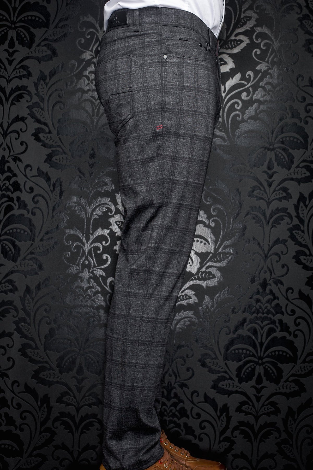 Pantalon pour homme par Au Noir | WINCHESTER-HOPKINS Noir | Machemise.ca, inventaire complet de la marque Au Noir