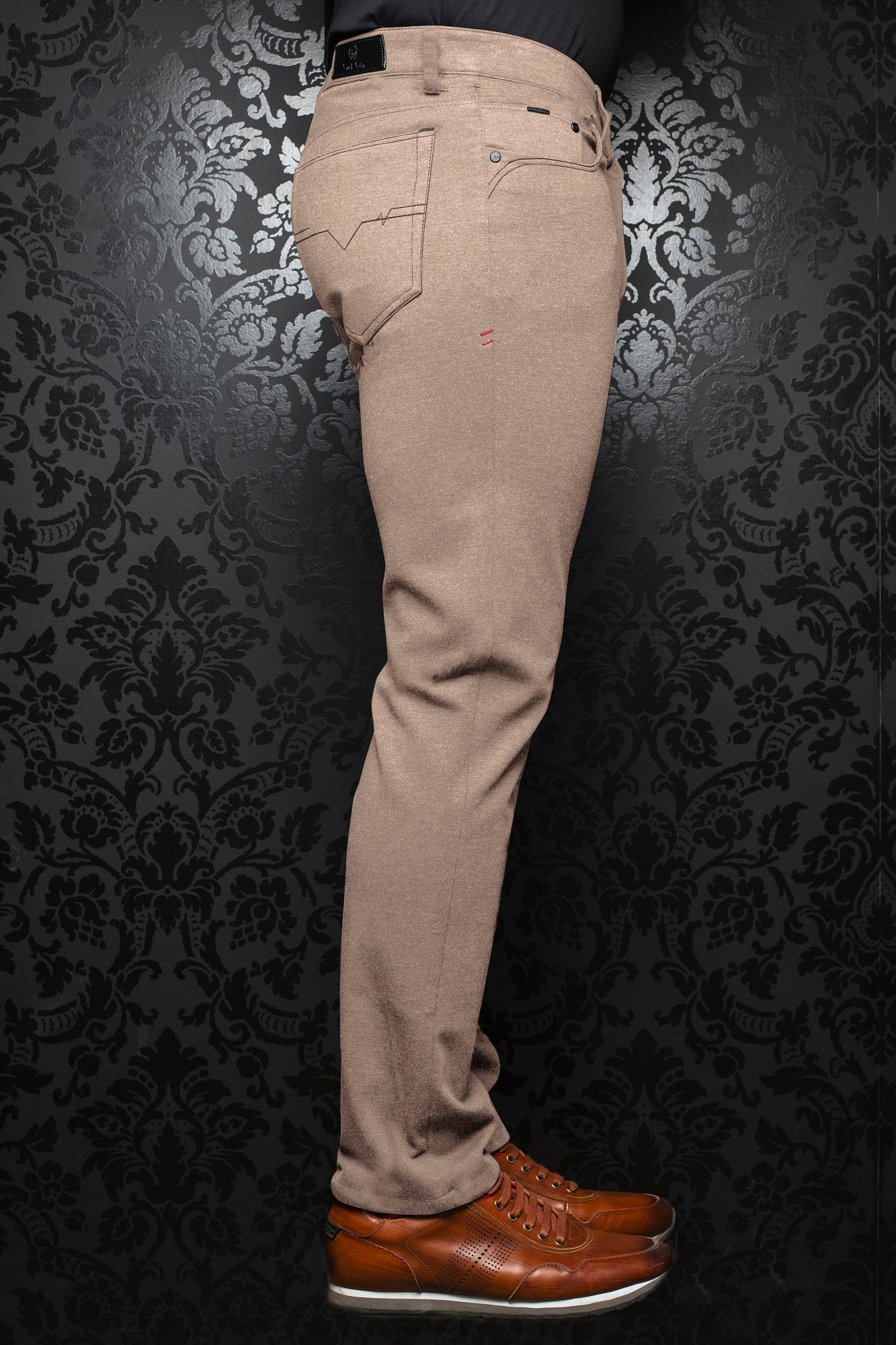 Pantalon pour homme par Au Noir | WINCHESTER Beige | Machemise.ca, inventaire complet de la marque Au Noir