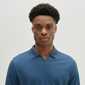 Polo col ouvert pour homme par Robert Barakett | Adison RB22141 NITEAL | Machemise.ca, vêtements mode pour hommes