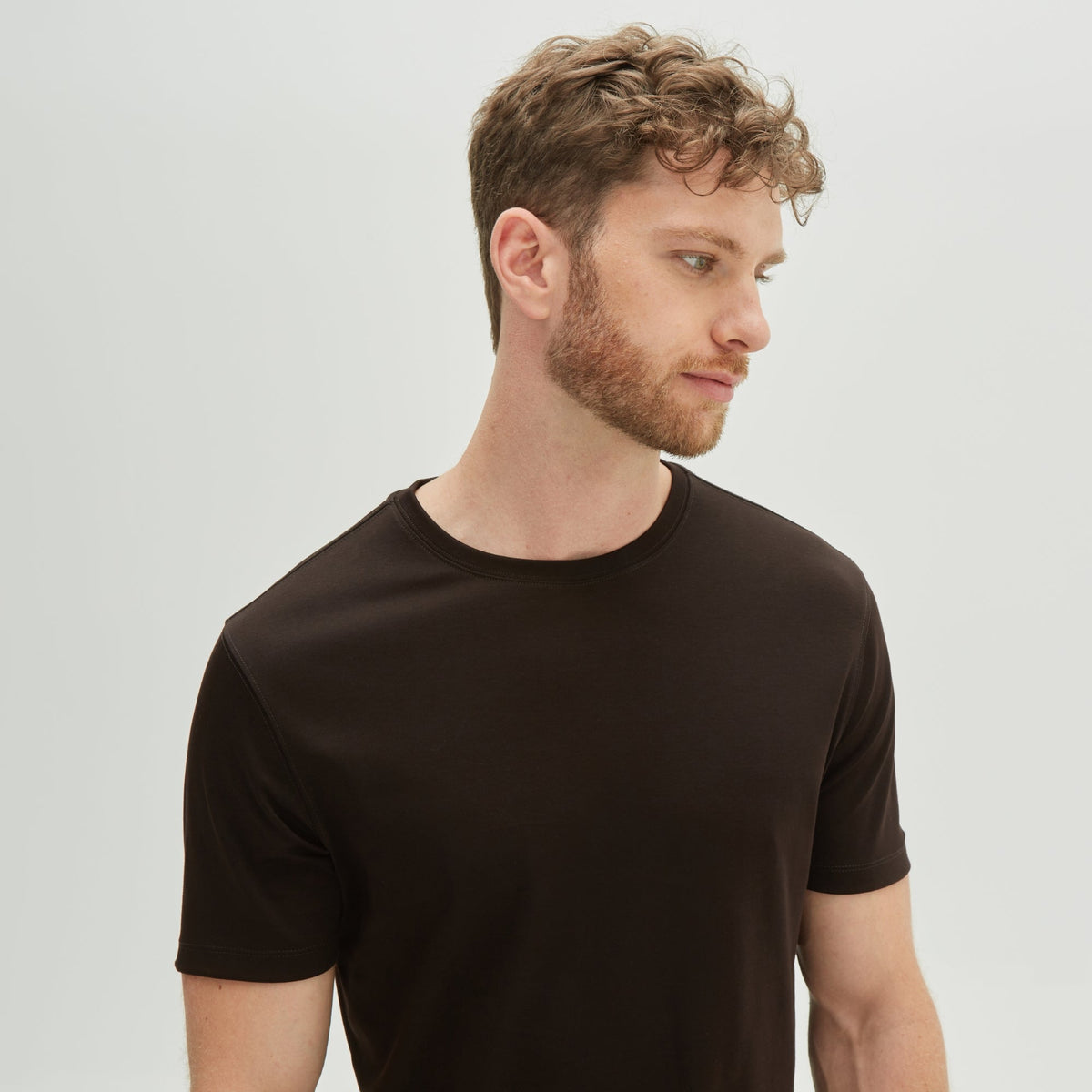T-shirt col rond pour homme par Robert Barakett | Georgia 23336 DKCHOC | Machemise.ca, vêtements mode pour hommes