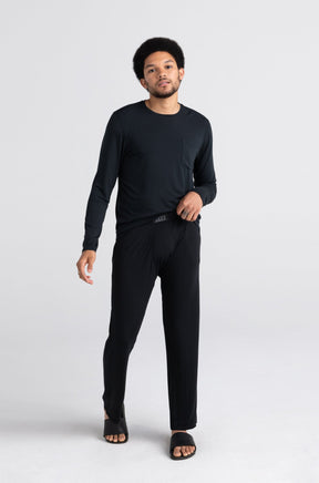 Chandail de pyjama pour homme par Saxx | SXLT34P BLK | Machemise.ca, vêtements mode pour hommes
