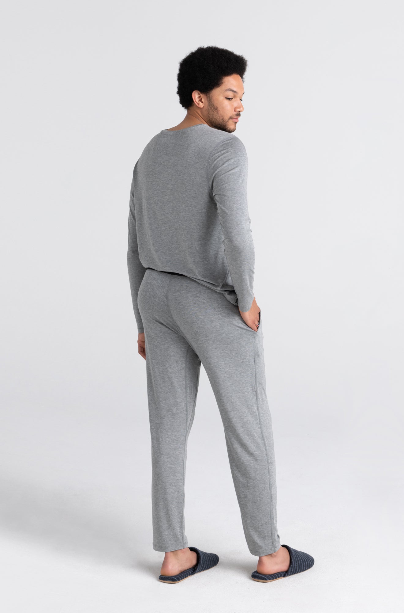 Chandail de pyjama pour homme par Saxx | SXLT34P DGH | Machemise.ca, vêtements mode pour hommes